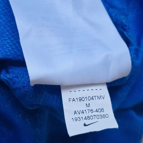 Nike Golf Breathe Vapor Jacquard Dri-FIT Polo Blue M like new