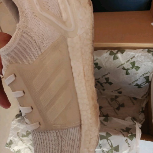 Adidas shoes used, size 41.5, white, athletic style