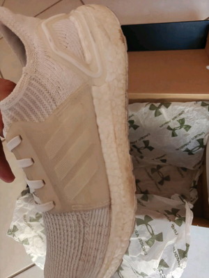 Adidas shoes used, size 41.5, white, athletic style