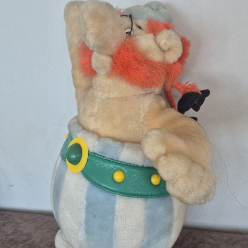 Obelix plush toy used, 30 cm