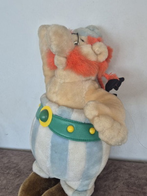 Obelix plush toy used, 30 cm