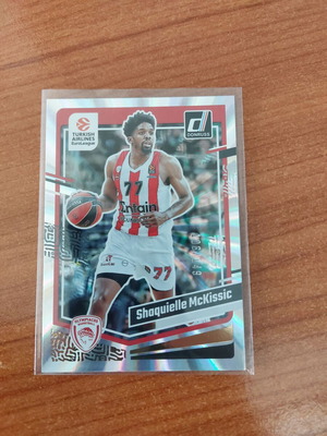 Shaquielle McKissic card Panini Donruss Euroleague 2023-2024 holo laser like new