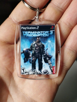 Terminator 3 The Redemption PlayStation 2 PS2 keychain