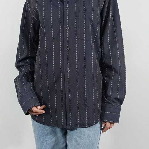 DUR striped cotton shirt like new without tags, size M