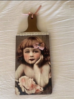 Vintage decorative cutting board new