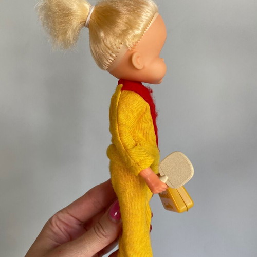 Vintage Lyra Sport Lilly doll 1980 used with accessories
