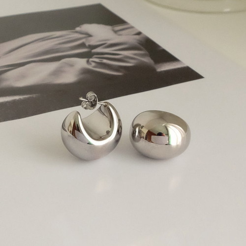 Steel earrings new, modern style
