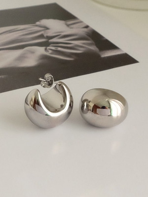 Steel earrings new, modern style