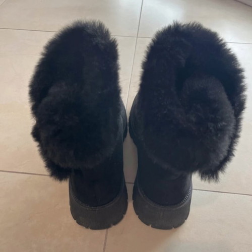 Verde black ankle boots size 38 like new
