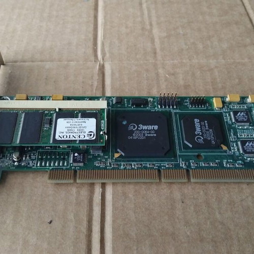 3ware Escalade 9500S-4LP 4-Port SATA PCI-X RAID Controller Card like new
