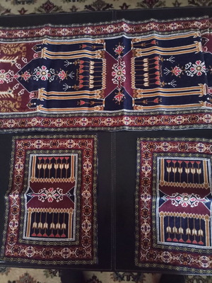 Embroidery set of doilies like new, counted stitching