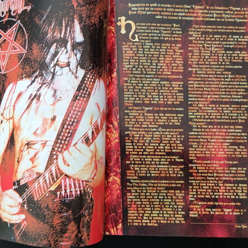 A Sangre Y Fuego #2 2003 metal magazine like new