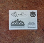 Panini Euro 2012 Deutschland Edition D20 Extra Player Sticker