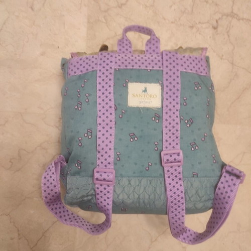 Gorjuss The Scarf children's backpack like new, turquoise