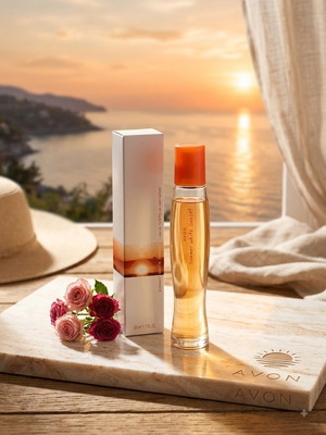 Avon Summer White Sunset Eau de Toilette 50ml new, floral fragrance