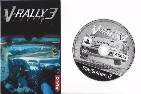  PS2 Game -V-RALLY 3