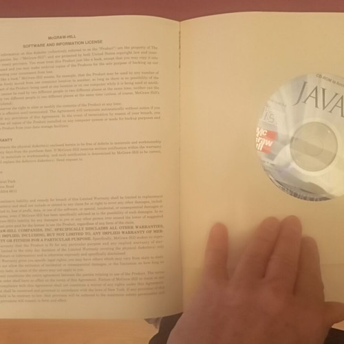 Java 2 Networking Programming like new with CD and program code