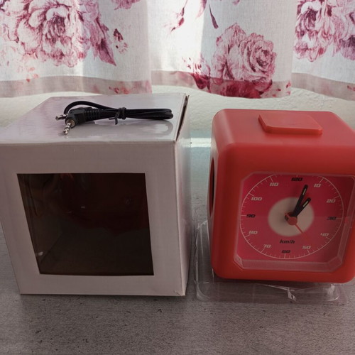 Alarm clock with message recording function, new, analog tabletop