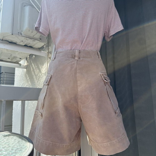 Nike cotton shorts, beige and pink, size M