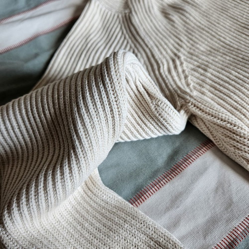 Zara Man cardigan XL, 100% fine cotton, off-white