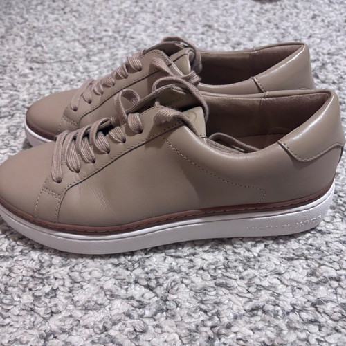 Michael Kors sneakers leather, lightly worn, nude shade