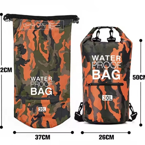 Waterproof bag 30 liters new with straps and external pocket