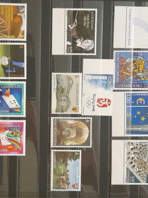 Luxembourg Stamps 2007 & 2008 Set New, Thematic Collection