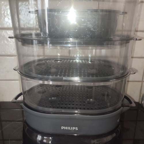 Philips steamer like new with three cooking levels 900 W