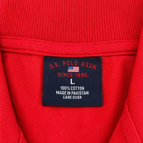 U.S. Polo ASSN red shirt, size L