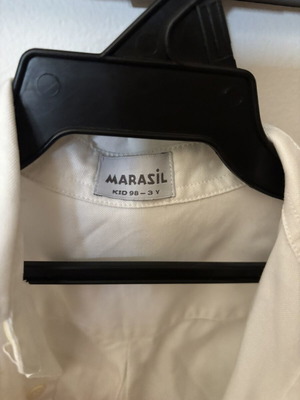 Marasil children's shirt size 98 cm, 3 years, new, white