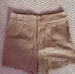 Pink Woman mini skorts, beige, size M