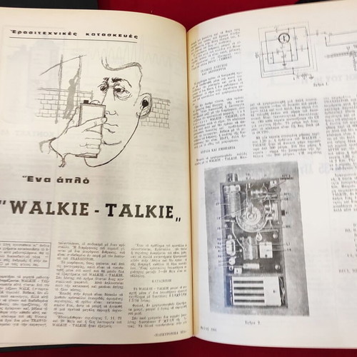 Elektronika Nea 6-volume edition 1966-1970 with repair guides
