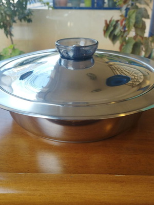 Μαγειρικό σκεύος Kuhn Rikon inox 18/10 22cm σαν καινούργιο