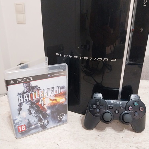 PlayStation 3 fat 40GB console with Battlefield 4 game