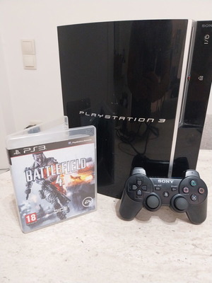 PlayStation 3 fat 40GB console with Battlefield 4 game