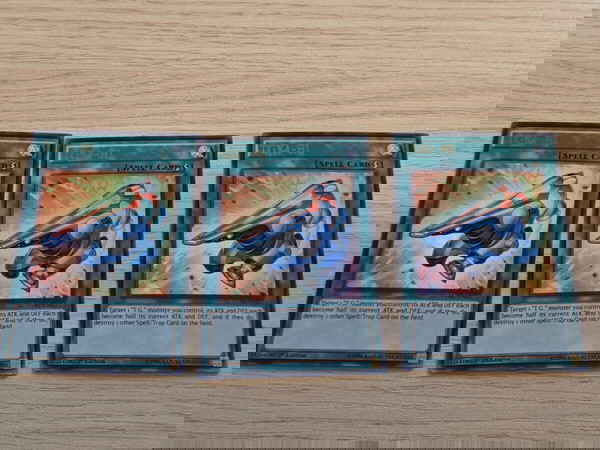 TGX1-HL LC5D-EN217 1st edition (Ultra Rare) X3