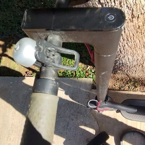Xiaomi electric scooter used, battery replacement needed