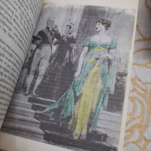 War and Peace volumes A, B, C used by Leo Tolstoy