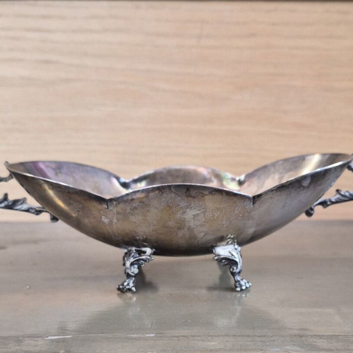 Silver-plated vintage gondola used, 50 years old