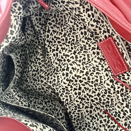 Vintage XX Anniversary Dolce & Gabbana red leather bag from 2000s