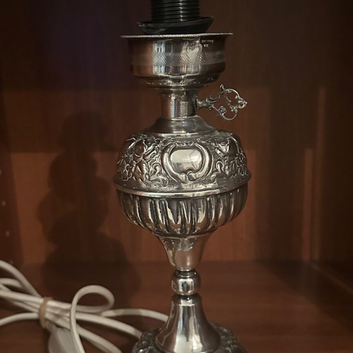 Silver lamp 925 handmade like new (Design 4)
