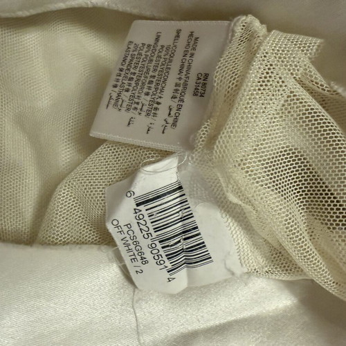 BCBGMAXAZRIA Vintage wedding dress off white ivory US 2