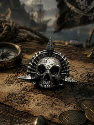 Assassin’s Creed IV Black Flag Skull Pin new