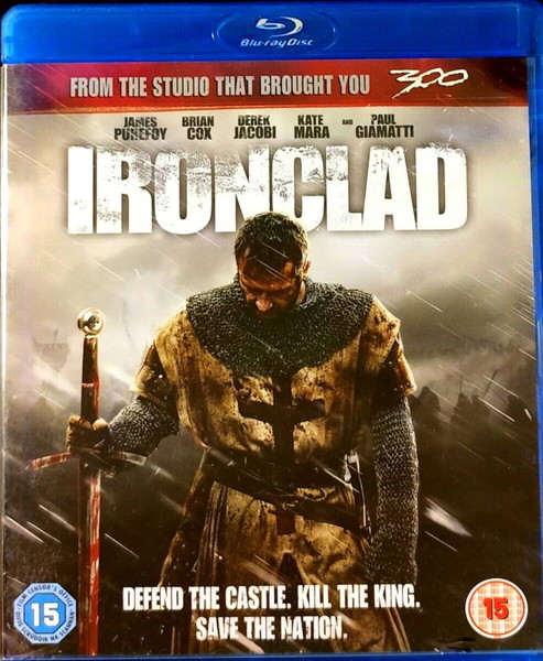 BLU-RAY IRONCLAD ACTION MOVIE WITH JAMES PUREFOY