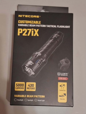 Φακός Nitecore P27iX καινούργιος με πλήρη αξεσουάρ