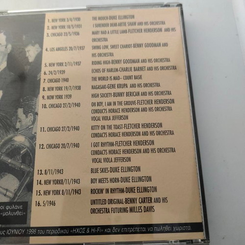 Big Band The Swing Era CD like new