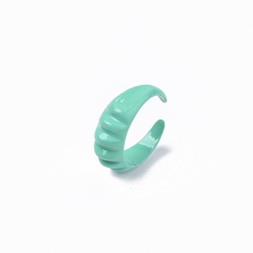 Metal ring new in turquoise color
