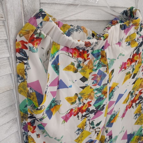 Zini floral pants large, suitable for medium, like new