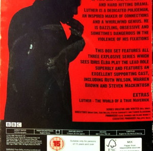 DVD LUTHER SERIES 1 - 3