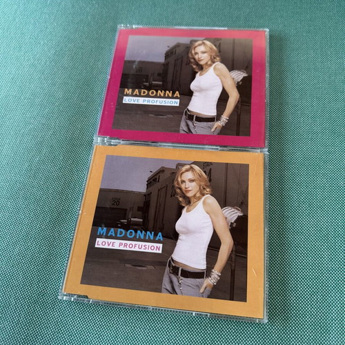 Madonna Love Profusion 2 CD singles like new, pop